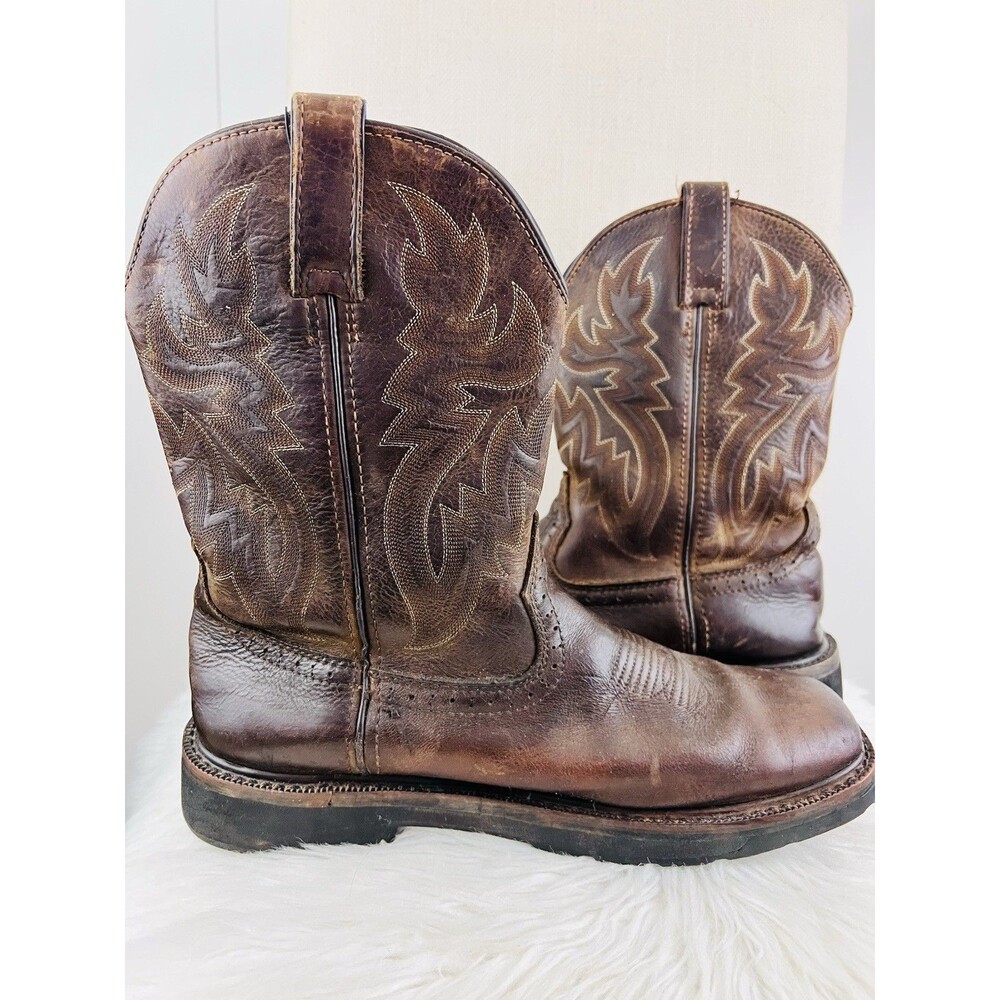 Wolverine Mens Rancher Waterproof Steel Toe Wellington Work Boots 10.5M - Picture 5 of 9